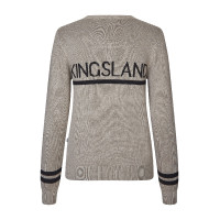 Gebreide trui Kingsland KLNancy dames Beige gemengd