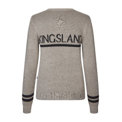 Gebreide trui Kingsland KLNancy dames Beige gemengd