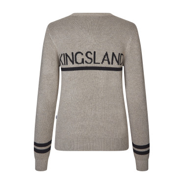 Gebreide trui Kingsland KLNancy dames Beige gemengd