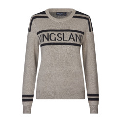 Gebreide trui Kingsland KLNancy dames Beige gemengd