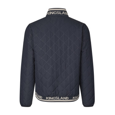 Kingsland KLNoelle gewatteerde herenrijjas Marine Marineblauw