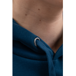 Sweater Harcour Samy Lagoonblauw
