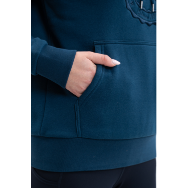 Sweater Harcour Samy Lagoonblauw