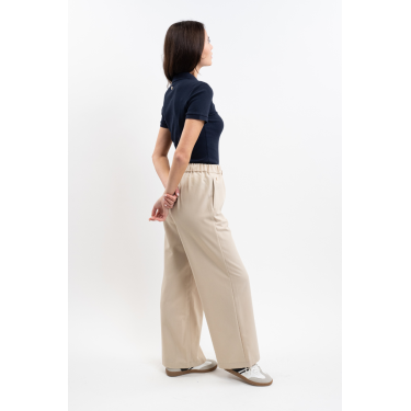 Paisley-broek Harcour Linnen Beige Paisley-broek Harcour Linnen Beige