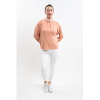 Plume hoodie Harcour Linnen Beige