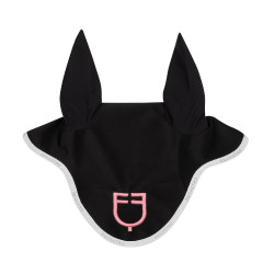 Technische vliegenmuts van stof met meerkleurig Equestro-logo