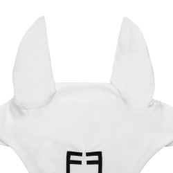 Vliegenmasker in technische stof White Line Edition Equestro Wit Vliegenmasker in technische stof White Line Edition Equestro Wit
