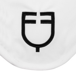 Vliegenmasker in technische stof White Line Edition Equestro Wit Vliegenmasker in technische stof White Line Edition Equestro Wit