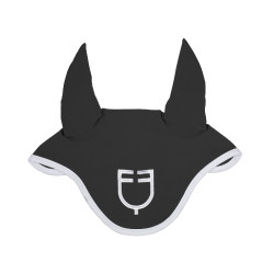 Vliegenmasker in technische stof White Line Edition Equestro Asfalt Grijs Vliegenmasker in technische stof White Line Edition Equestro Asfalt Grijs