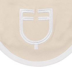 Vliegenmasker in technische stof White Line Edition Equestro Beige Vliegenmasker in technische stof White Line Edition Equestro Beige