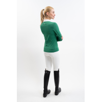 Wedstrijdpolo Harcour Prague dames Smaragdgroen