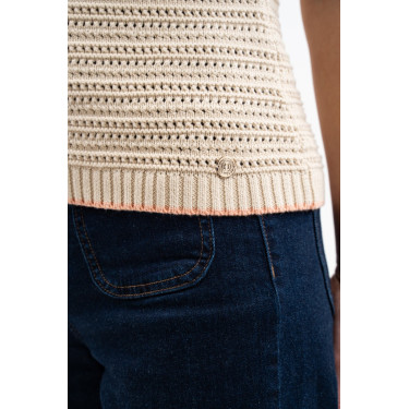 Polo Harcour Pony dames Linnen Beige