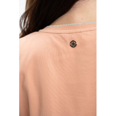 T-shirt Harcour Taraza dames Abrikoos Oranje T-shirt Harcour Taraza dames Abrikoos Oranje