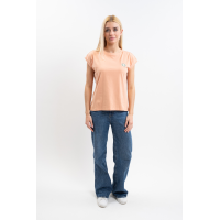 T-shirt Harcour Tchaka dames Abrikoos Oranje T-shirt Harcour Tchaka dames Abrikoos Oranje