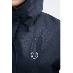 Waterdichte Jas Harcour Priska dames Marine Marineblauw
