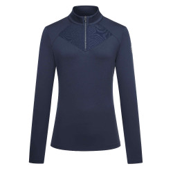 Polo in tech Imperial Riding Gaby Marine Marineblauw