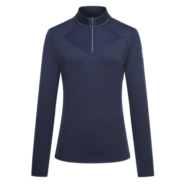 Polo in tech Imperial Riding Gaby Marine Marineblauw