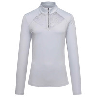 Polo in tech Imperial Riding Gaby Kristal Blauw Polo in tech Imperial Riding Gaby Kristal Blauw
