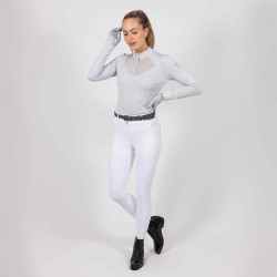 Polo in tech Imperial Riding Gaby Kristal Blauw