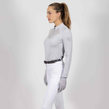 Polo in tech Imperial Riding Gaby Kristal Blauw