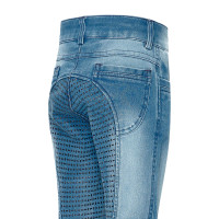 Imperial Riding Donny rijlegging kind Lichtblauwe denim Imperial Riding Donny rijlegging kind Lichtblauwe denim