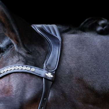 Bridon HV Polo Legacy Anatomisch deluxe Chocoladebruin