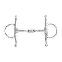 Dubbelgebroken dubbelringsbit Horze