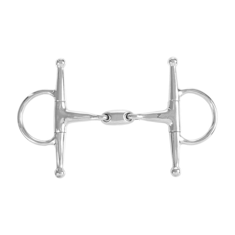 Dubbelgebroken dubbelringsbit Horze