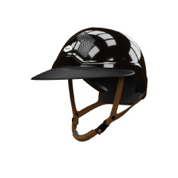 Flex-on Armet helm vizier Angel Star kinriem bruin Flex-on Armet helm vizier Angel Star kinriem bruin