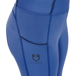 Meisjeslegging met grip en Equestro-logo Sodalietblauw Meisjeslegging met grip en Equestro-logo Sodalietblauw