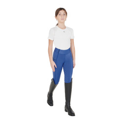 Meisjeslegging met grip en Equestro-logo Sodalietblauw Meisjeslegging met grip en Equestro-logo Sodalietblauw