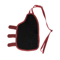 Gewatteerde en waterdichte staartbeschermer Equestro Marine Marineblauw Gewatteerde en waterdichte staartbeschermer Equestro Marine Marineblauw