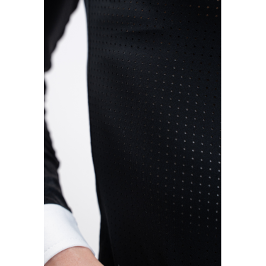 Wedstrijdpolo Harcour Coco dames Zwart Wedstrijdpolo Harcour Coco dames Zwart