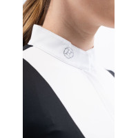 Wedstrijdpolo Harcour Stella dames Zwart