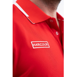 Polo Harcour Dranse heren Swiss Equestrian Friends Rood