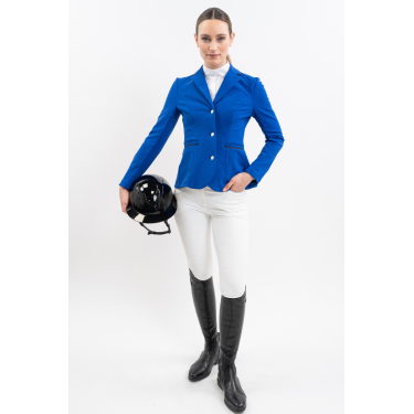 Wedstrijdjasje Harcour Aura dames Elektrisch blauw