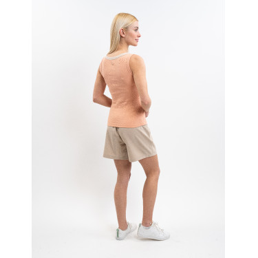 Dames tanktop Harcour Tazam Abrikoos Oranje