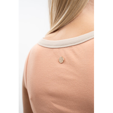 Dames tanktop Harcour Tazam Abrikoos Oranje