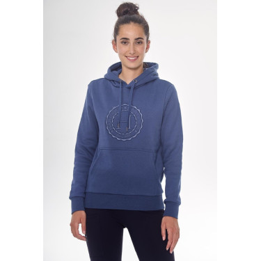 Sweater Harcour Samy Staalblauw