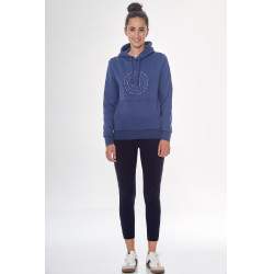 Sweater Harcour Samy Staalblauw