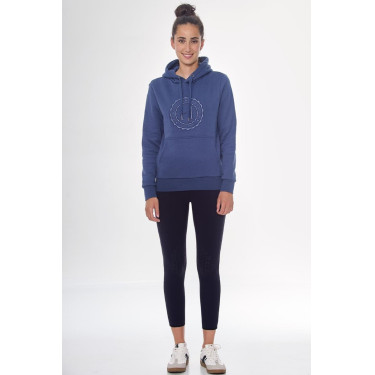 Sweater Harcour Samy Staalblauw