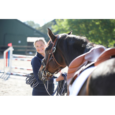 Inrijhoofdstel AKA Stübben Tabak Bruin