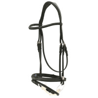 Stübben Pro-Jump hoofdstel met Slide&Lock Zwart / zwart