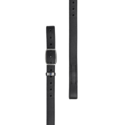 Stübben Luxe Mono stijgbeugelriemen breedte 1" gevoerd Zwart Stübben Luxe Mono stijgbeugelriemen breedte 1" gevoerd Zwart