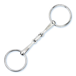 Stang met 2 ringen Stübben 2221 Easy Control mondstuk 16 mm