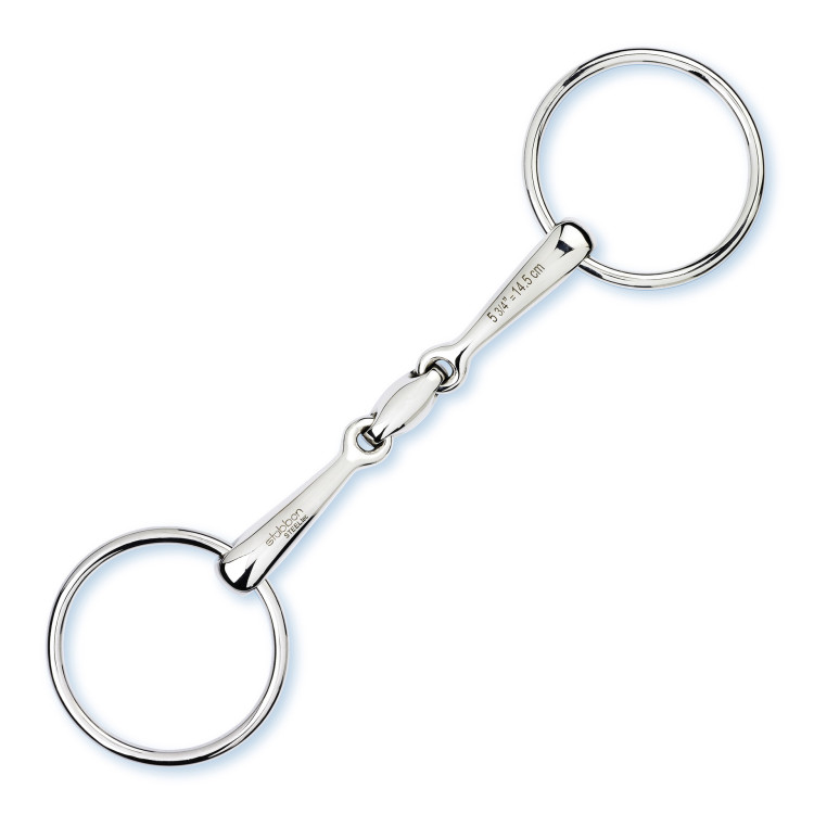 Stang met 2 ringen Stübben 2221 Easy Control mondstuk 16 mm