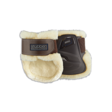 Stübben Hybrid fleece kogelbeschermers Bruin