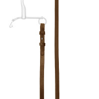 Stübben hoofdstel teugels smal plat leder Ebbenhout