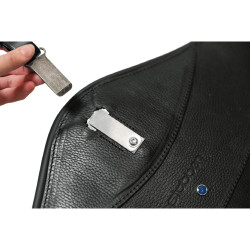 Stübben Pro-Jump Safety buikflap singel Zwart