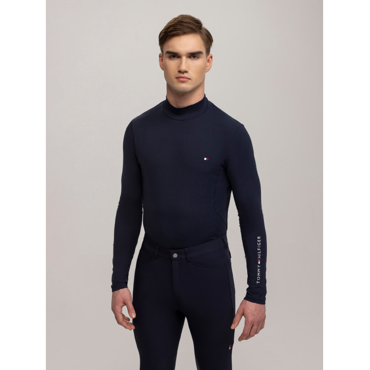 Baselayer met kraag Tommy Hilfiger Equestrian Phoenix heren Baselayer met kraag Tommy Hilfiger Equestrian Phoenix heren